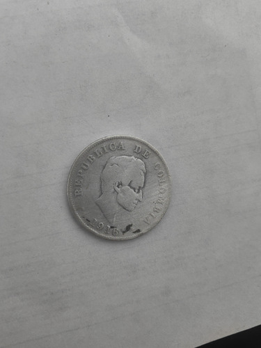 Moneda De 50 Centavos Del 1916