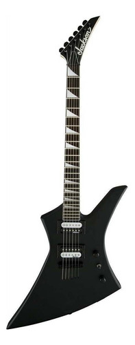Guitarra elétrica Jackson JS Series Kelly JS32T de  choupo satin black satin com diapasão de amaranto