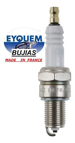 Imagen 2 de 4 de Bujias Eyquem Francesa 404/504/505/clio/18/r9/trafic Juego 4