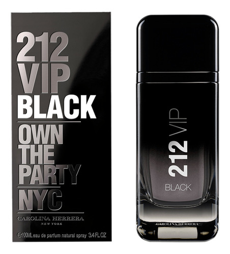Carolina Herrera 212 VIP Black EDP 100 ml para hombre