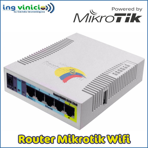 Router Board Wireless Mikrotik Rb951ui-2hn 2.4ghz 1000mw