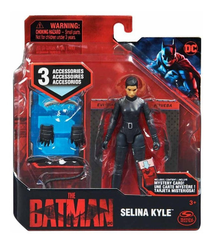 Figura Articulada 10 Cm Selina Kyle The Batman C/accesorios