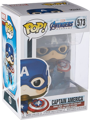 Funko Pop! Avengers End Game Capitán América Nº573 Original