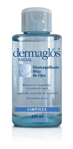 Desmaquillante Bifásico De Ojos Y Labios Dermaglós X100ml