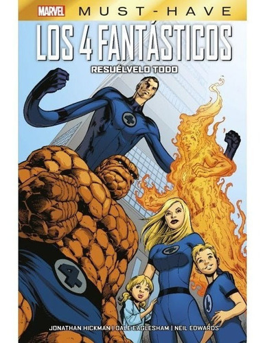  Comic, Must-have Los 4 Fantásticos Resuélvelo Todo / Panini