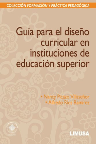 Libro Guía Para El Diseño Curricular En Instituciones De Edu