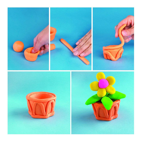Play-doh - Compuesto De Modelado De Colores No Tóxico 10 Uni