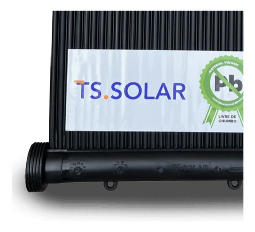 Ts Solar Kit C/17 Placas 3m C/ Kit Fechamento Quebra Vácuo