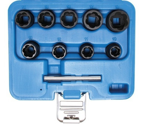 Bgs 5265 Dados Extractores De Tornillos 3/8, 10 - 19 Mm