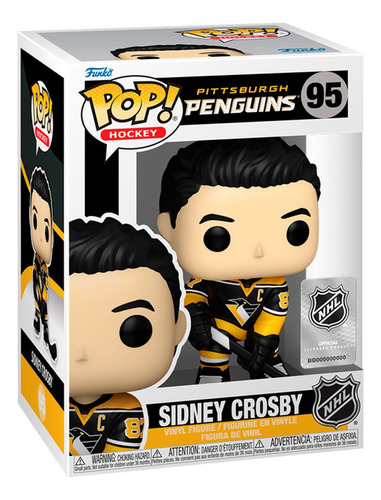 Funko Pop Nhl: Penguins - Sidney Crosby