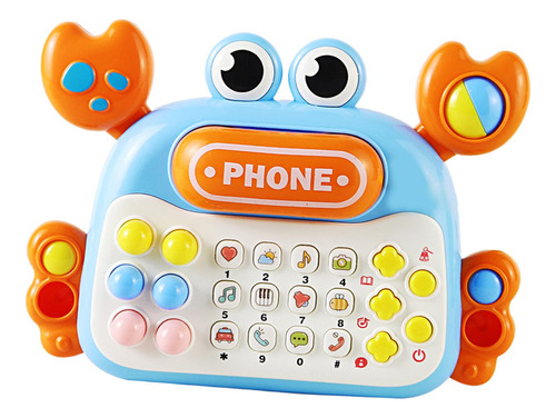 Teléfono De Juguete Para Bebé, Juguete Musical Montessori