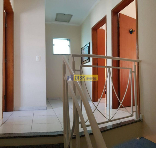 Imagem 9 de 25 de Sobrado Com 3 Dormitórios À Venda, 168 M² Por R$ 742.000,00 - Alves Dias - São Bernardo Do Campo/sp - So0766