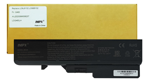Bateria Ibm Lenovo G460 Ideapad G570ah G570e G570g 6 Celdas