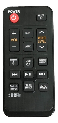 Control Remoto De Repuesto Para Barra De Sonido Para Samsung