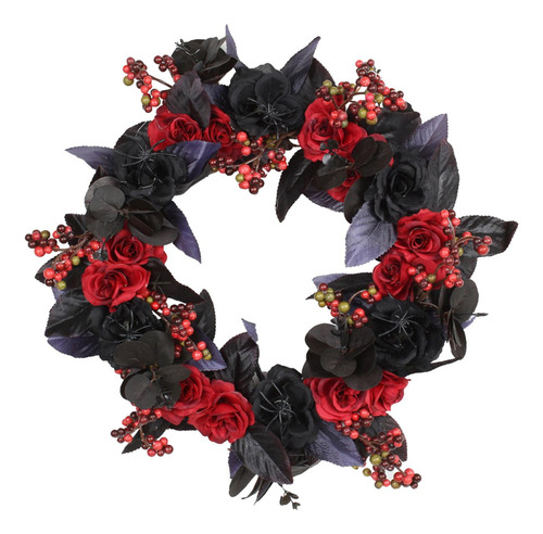 Guirnalda De Flores Artificiales Para Halloween, Adorno