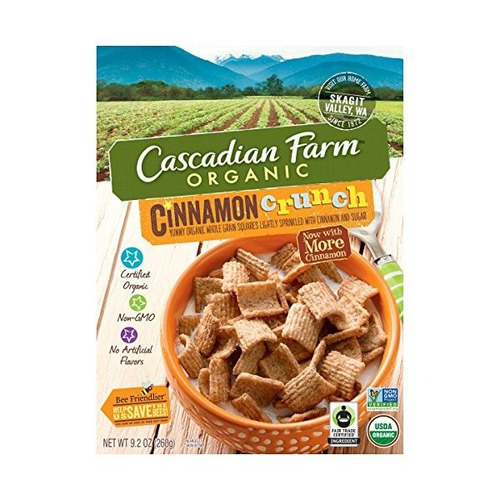 Cascadian Granja De Cereales Orgánicos, Canela Crunch, 9.2 O