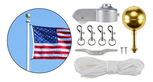 De Herrajes For Mástiles De Bandera For Exteriores Gancho