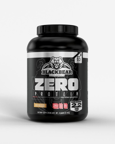 Blackbear Proteina Hidrolizada Zero Carbs 4.8 Lbs 65 Serv