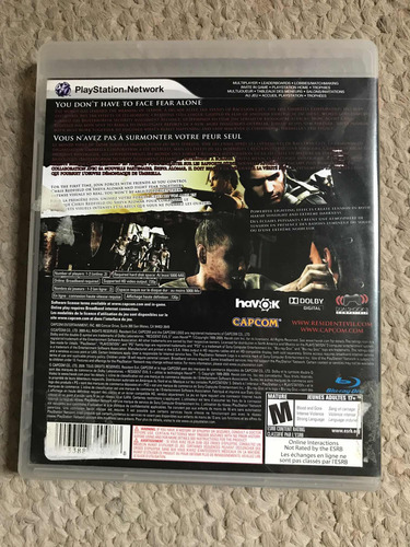 Resident Evil 5 Standard Ps3 Original Y Fisico (Usado)