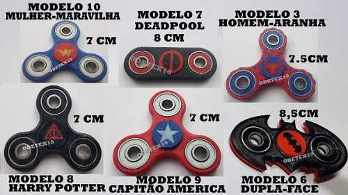 Imagem 3 de 6 de 15 Unid Fidget Hand Spinner Personalizado Marvel Comics Abec