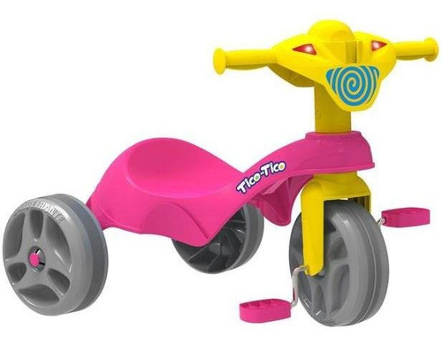 Triciclo Motoca Tico-tico Club Com Pedal Infantil