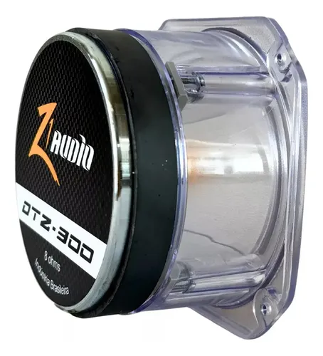 Kit 2 Drive Z1 Zetta Audio Dtz300 Acrílico/dourado 8 Ohms
