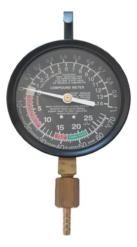 Comprobador De Vacío - Vacuómetro Profesional Force