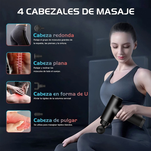 Masajeador Electrico Corporal Cuello Espalda Cintura Hombro