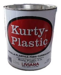 Masilla Liviana Para Carroceria Kurty-plastic  Galon