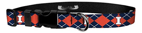 Moose Pet Wear Dog Collar  University Of Illinois Y94cz