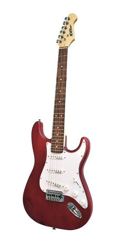 Guitarra Eléctrica Newen Stratocaster St Rojo Con Palanca