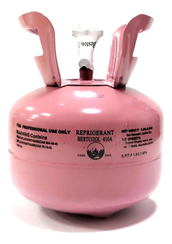 Garrafa De Gas Refrigerante R410a 2.8kg Descartable