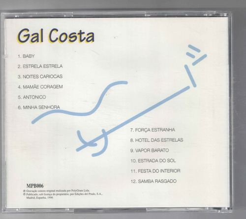 Gal Costa Os Grandes Mpb Cd Classico (2540) (Usado)