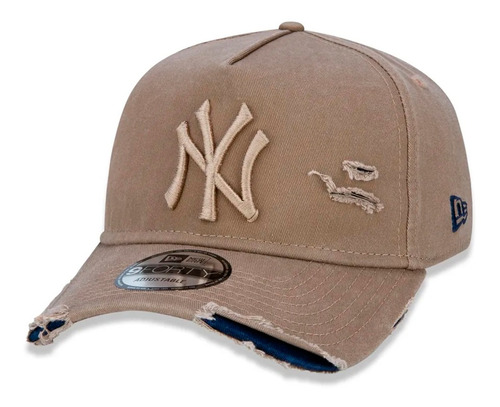 Bone New Era Aba Curva Destroyed New York Mbi19bon113