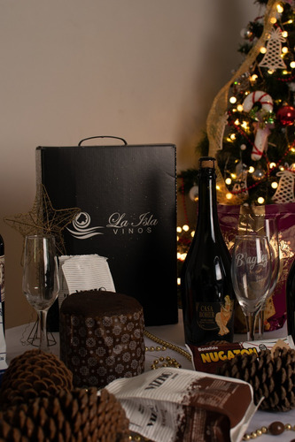 Imagen 3 de 10 de Caja Navideña Premium Rutini - Box Regalos Empresariales