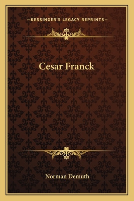 Libro Cesar Franck - Demuth, Norman