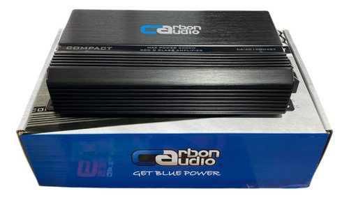 Amplificador Para Auto 2000w - Carbon Audio | Ca-ac10004et Negro