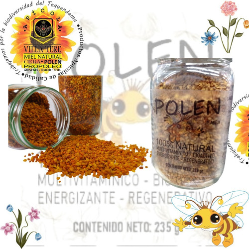 Polen De Abeja 100% Natural - g a $104