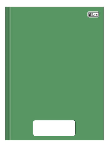 Caderno Brochura C/d Universitário Pepper Verde 80 Fls