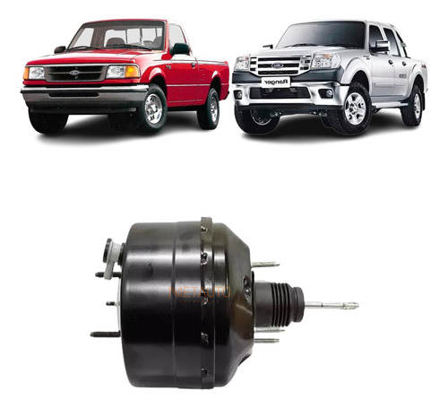 Hidrovacuo Servo Freio Ranger 2.3 Gas 16v 2001 2002 2003