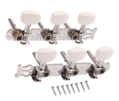 Bh Para Guitarra Clásica Tuning Pegs Left 3l3r Right.part