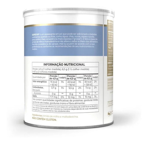 Espefor Em Pó 250g Vitafor Sabor Without Flavor