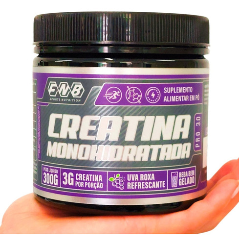 Creatina Fnb Manohid Pro 300g (sabor Uva )