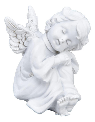 Estatua De Querubín Hapiva, 22 × 24in Resina Miniatura De