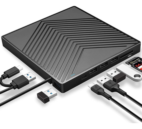 Roofull Grabador Externo De Cd/dvd, Usb 3.0 Tipo-c Ultra Del