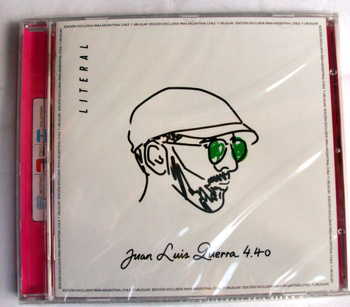 Juan Luis Guerra 4.40 - Literal / Cd 2019 Nuevo Y Sellado 