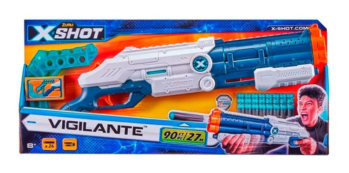Pistola Xshot Vigilante X24 Dardos - Vamos A Jugar 