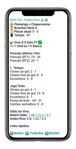 Robo TEC - Robô Trader Esportivo - Nº 1