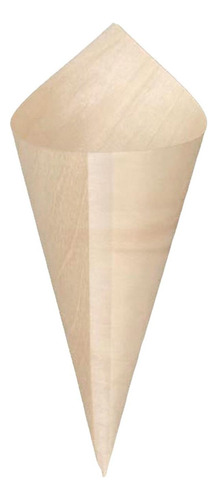 100x Conos De Postre Soporte Para Helado Conos De 17cmx24cm