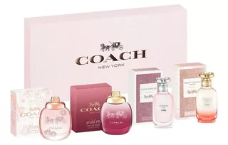 Mini Set De Regalo Perfumes Dama Coach New York